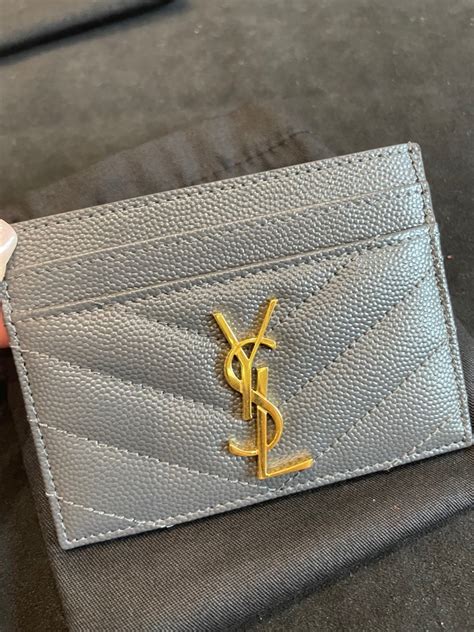 ysl cassandre card holder